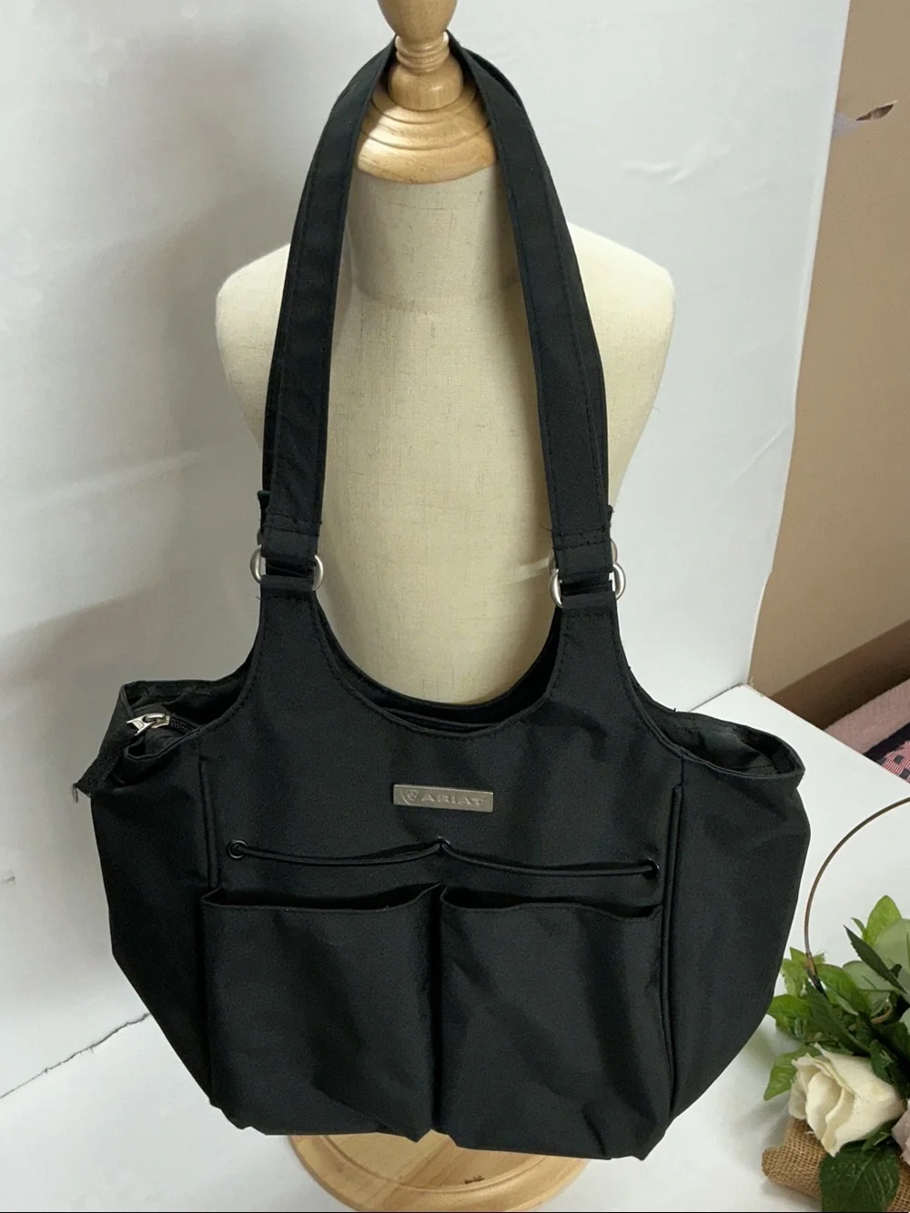 Black Everyday Tote Bag